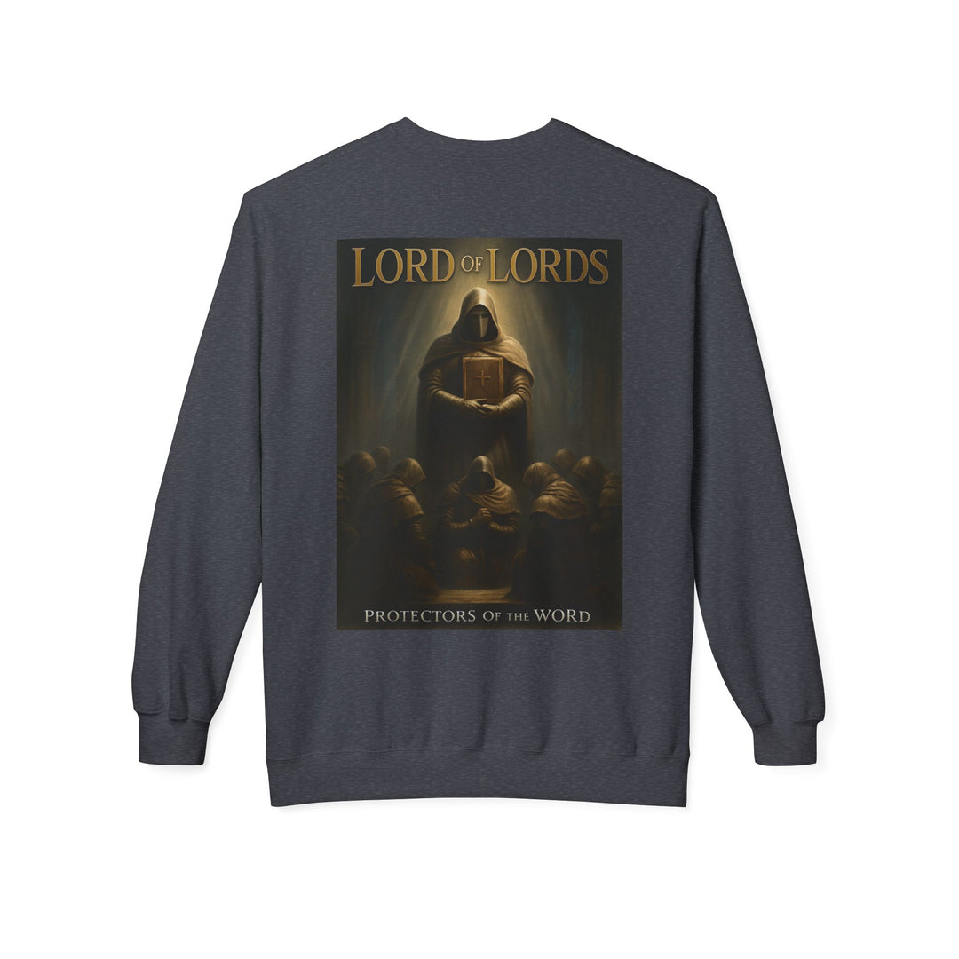 Christian Crewneck Sweatshirt - "King of Kings / Lord of Lords" Religious Pullover