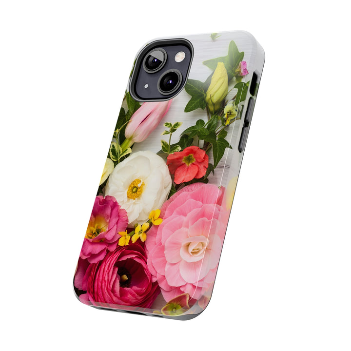 iPhone Flowers Tough Phone Case