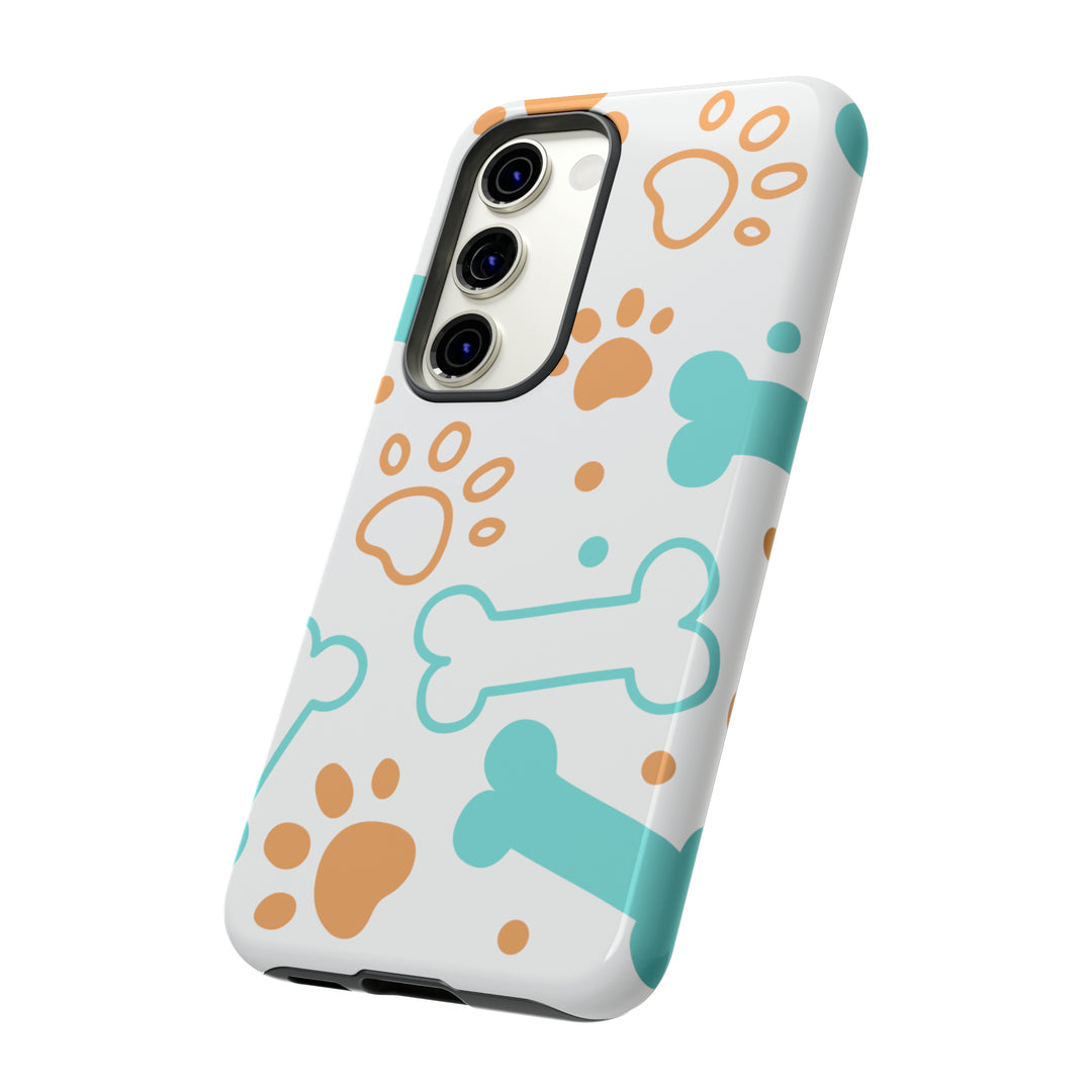 Paws and Bones Tough Phone Case