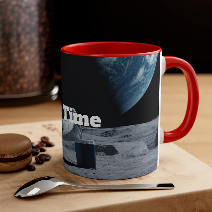 Break Time Accent Coffee Mug, 11oz