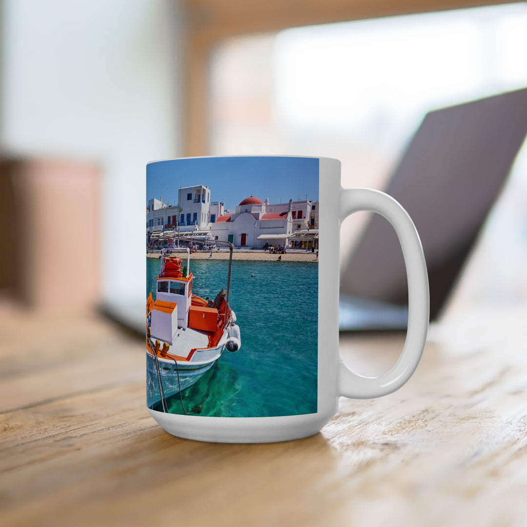 Scenic Greece Ceramic Mug, (11oz, 15oz)