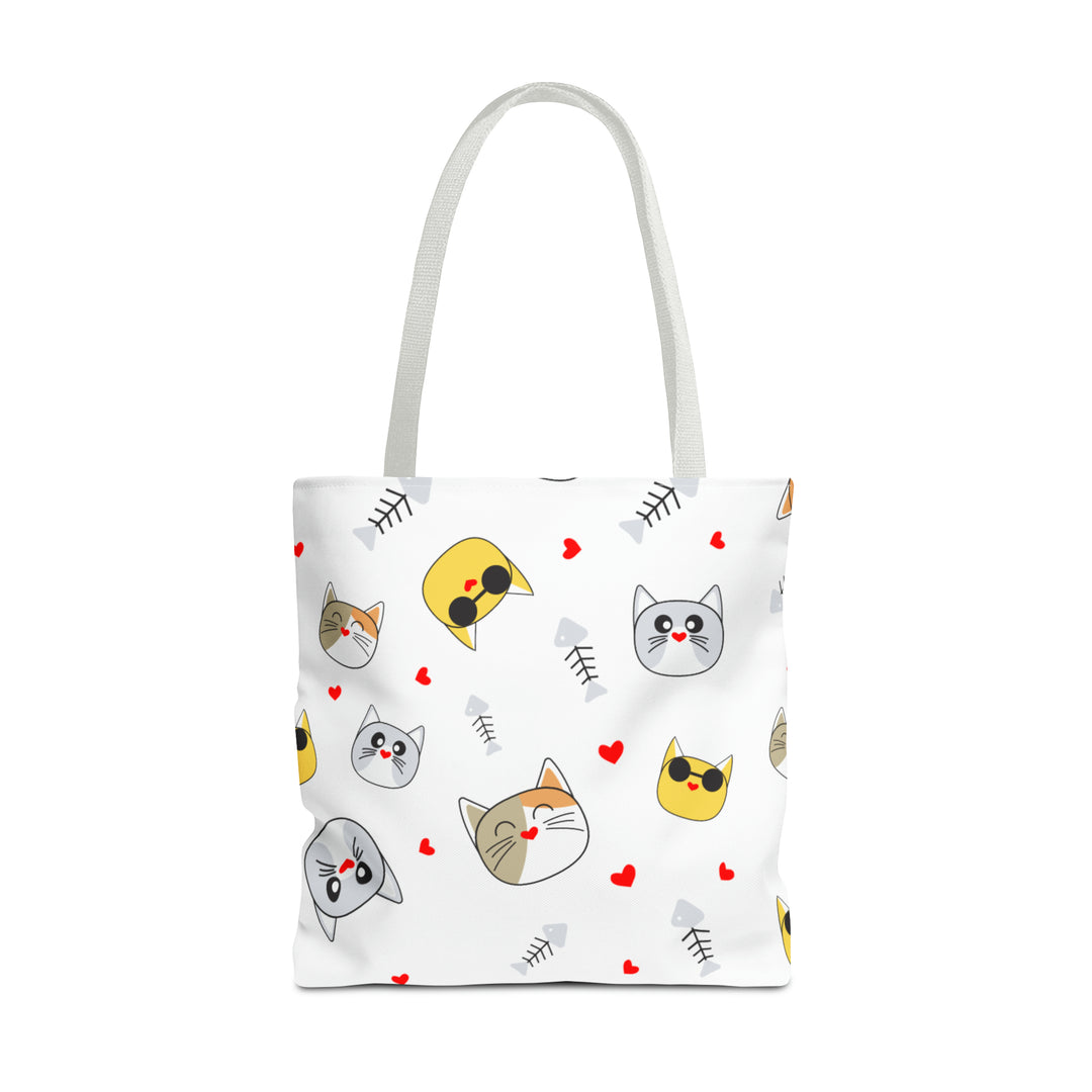 Cat Face Tote Bag (AOP)