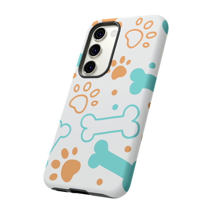 Paws and Bones Tough Phone Case