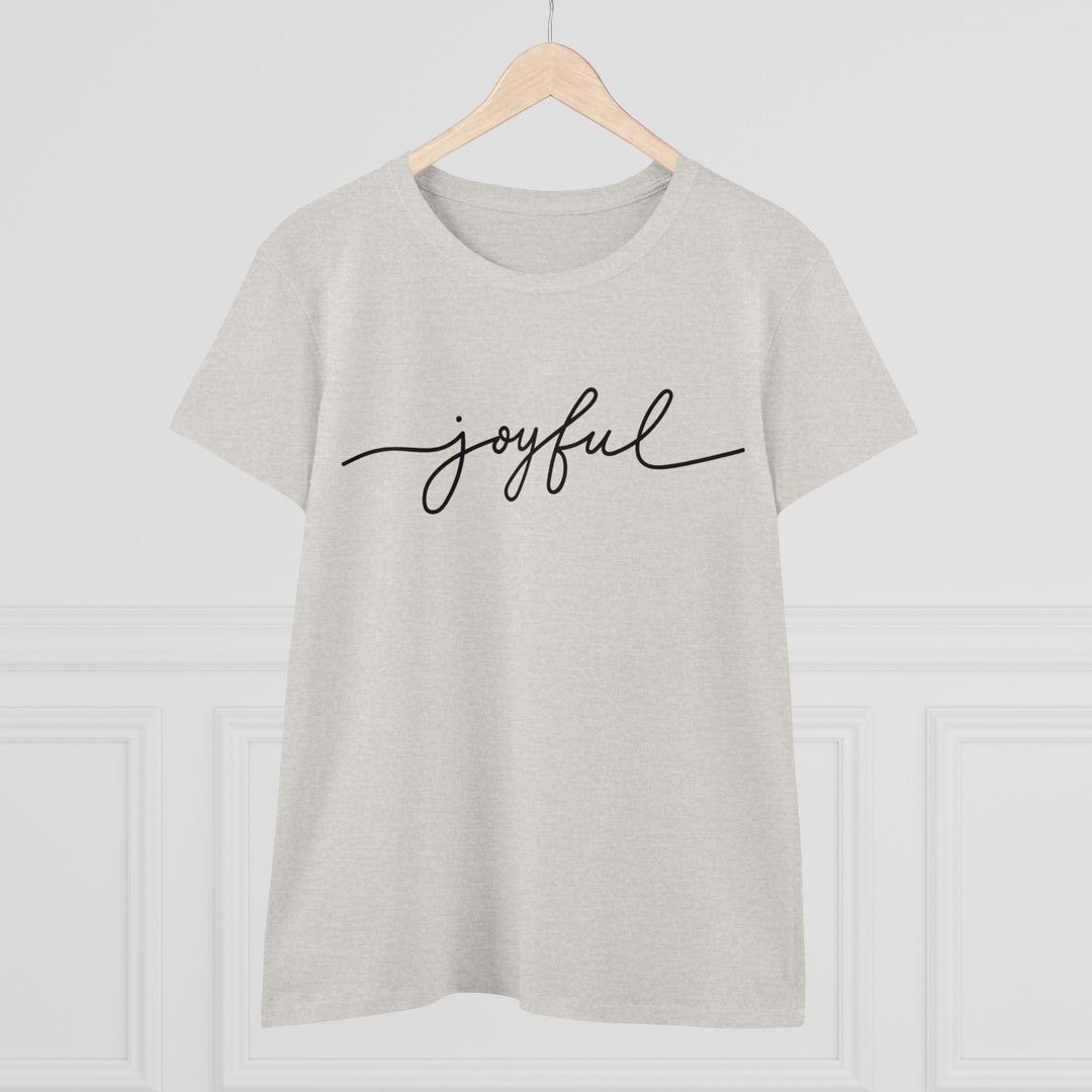 Joyful Women's Midweight Cotton Tee