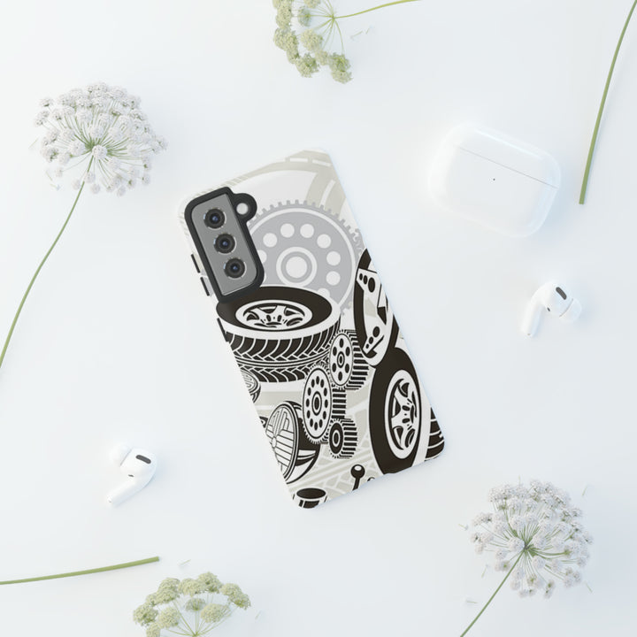 Tires Tough Phone Case