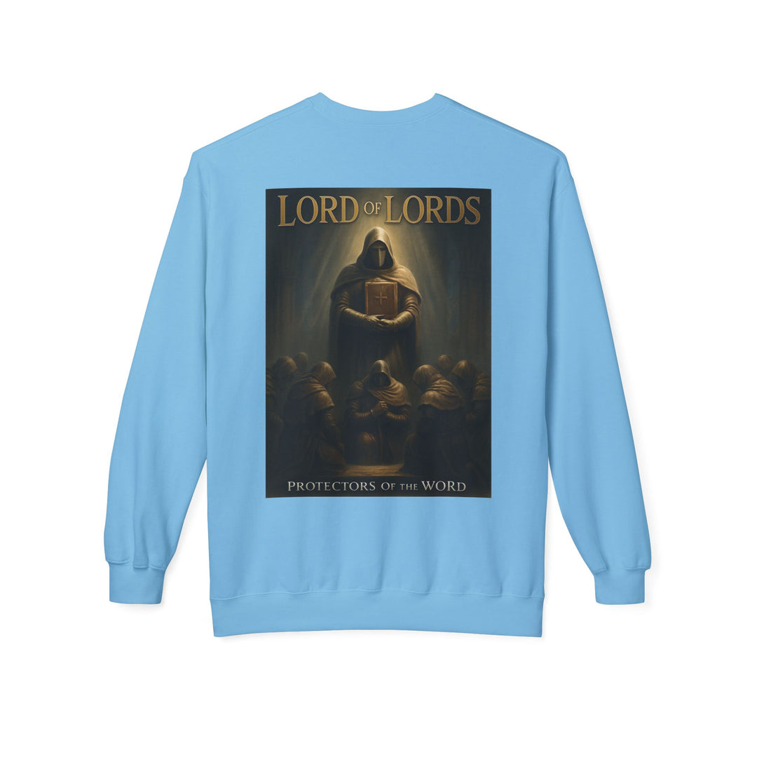 Christian Crewneck Sweatshirt - "King of Kings / Lord of Lords" Religious Pullover