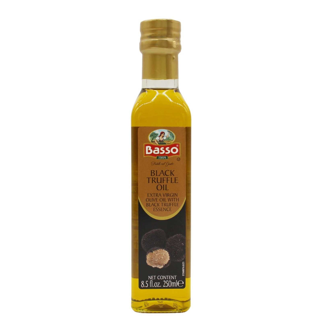 Basso Black Truffle Extra Virgin Olive Oil, 8.5 oz. / (250ml)