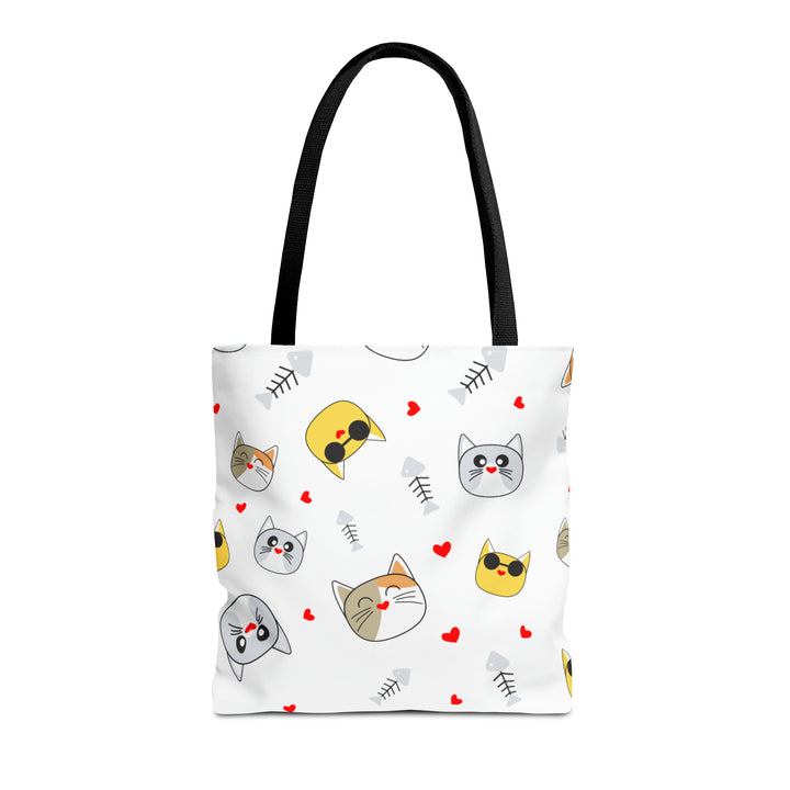 Cat Face Tote Bag (AOP)