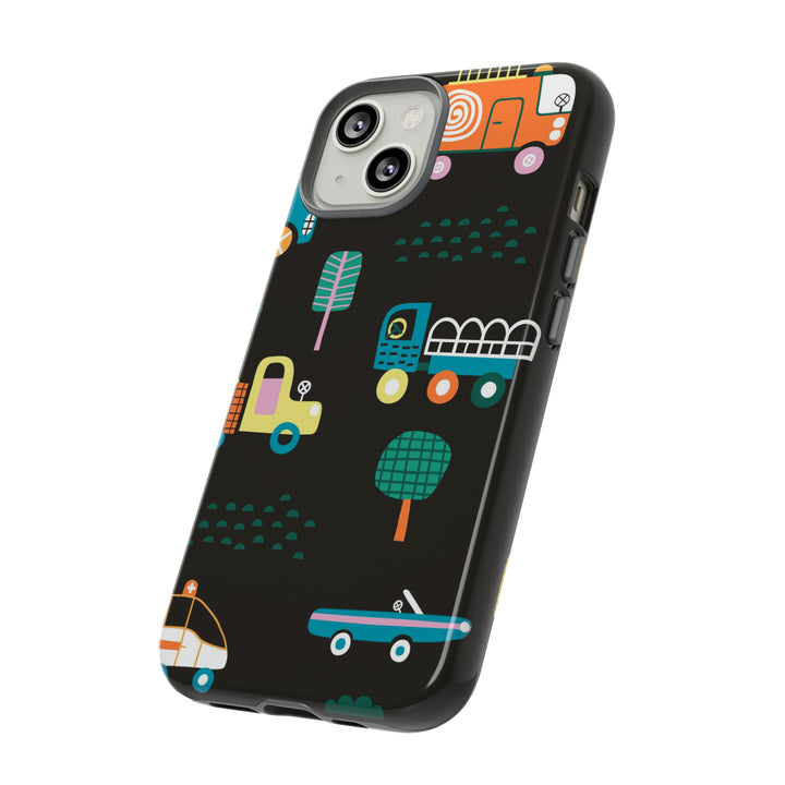 Cars and Trucks Tough Phone Case