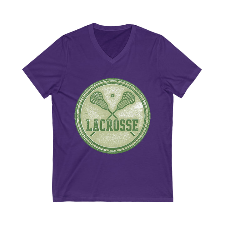 Lacrosse Unisex Jersey Short Sleeve V-Neck Tee