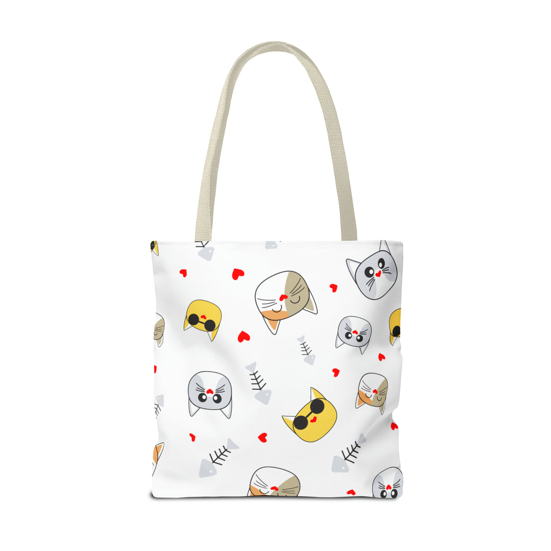 Cat Face Tote Bag (AOP)