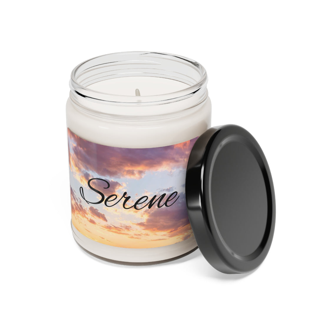 Serene Scented Soy Candle, 9oz