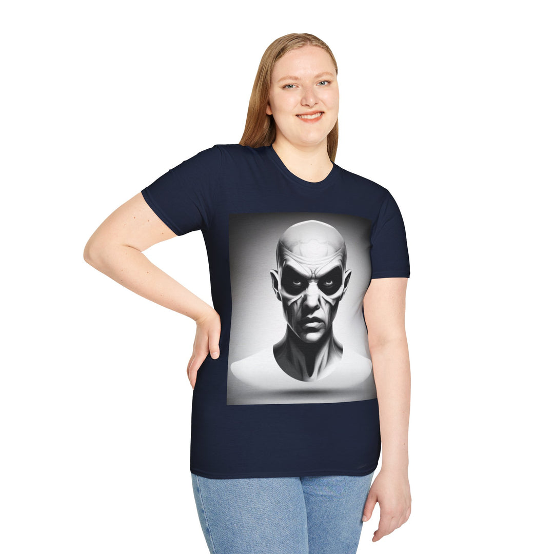 Horror Stare Unisex Softstyle T-Shirt