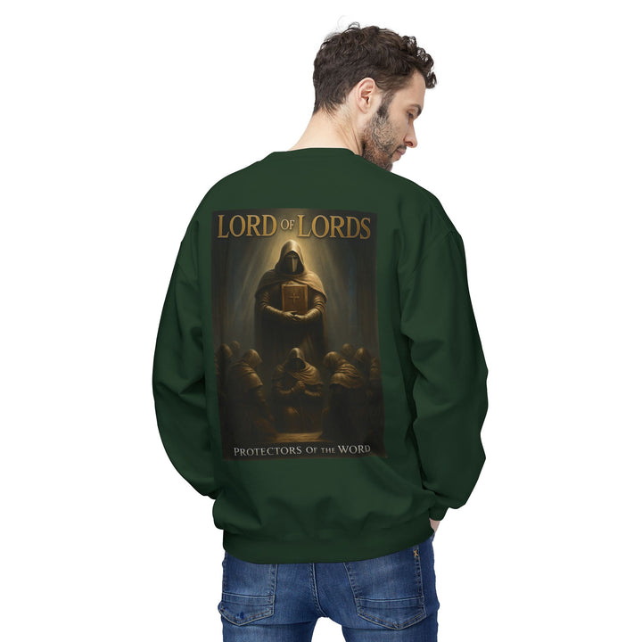 Christian Crewneck Sweatshirt - "King of Kings / Lord of Lords" Religious Pullover