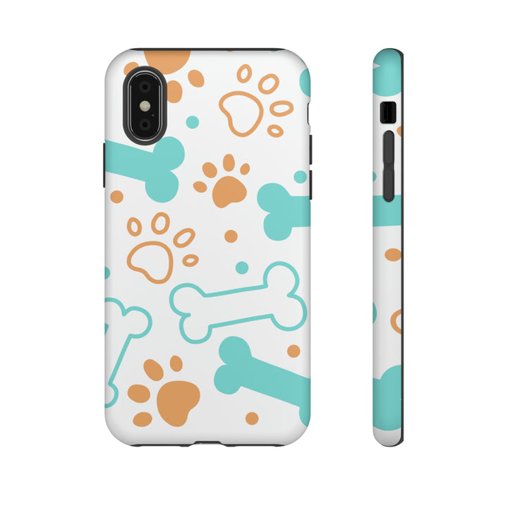 Paws and Bones Tough Phone Case