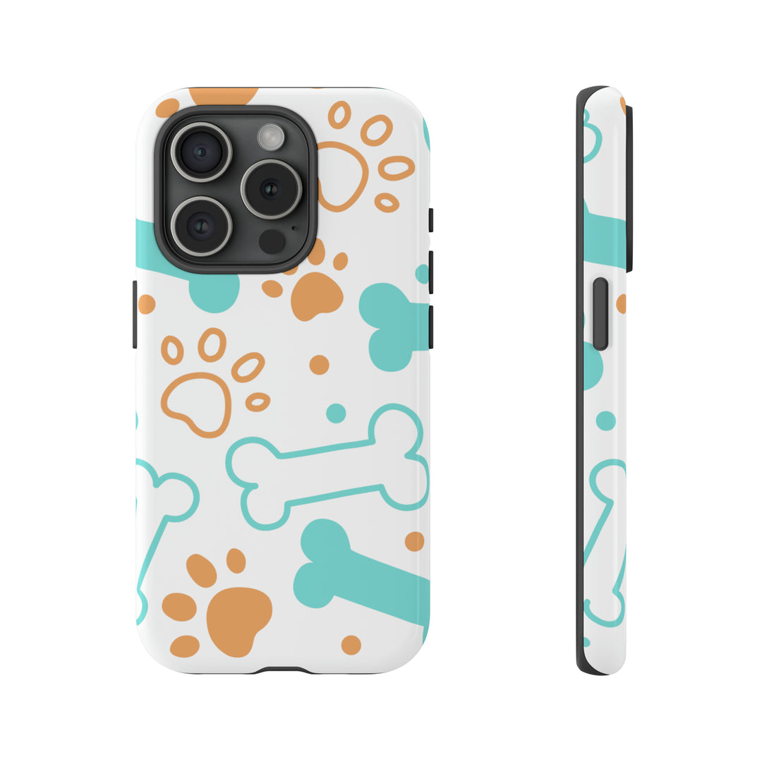 Paws and Bones Tough Phone Case