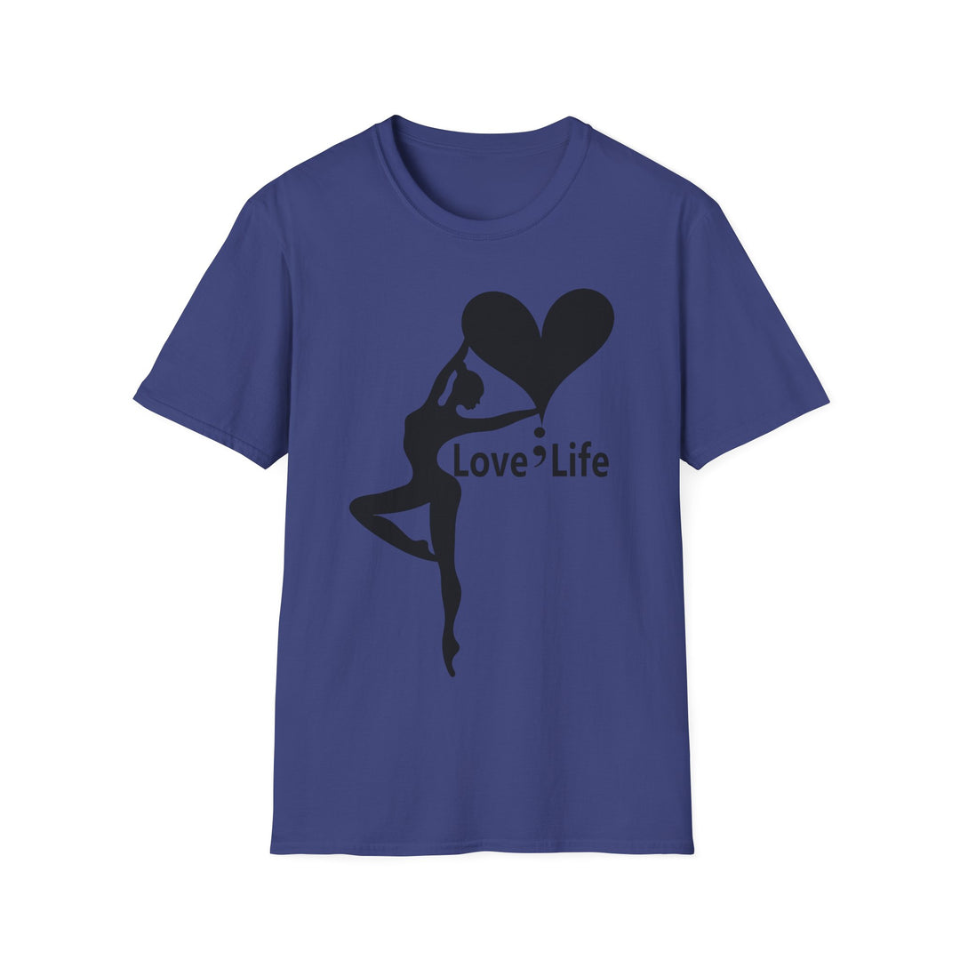Ballerina Love Life Unisex Softstyle T-Shirt
