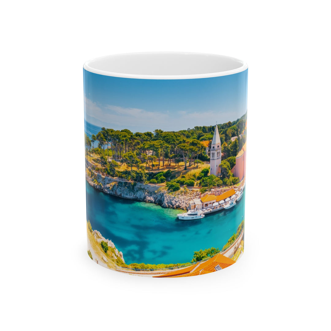 Scenic View Croatia Ceramic Mug, (11oz, 15oz)
