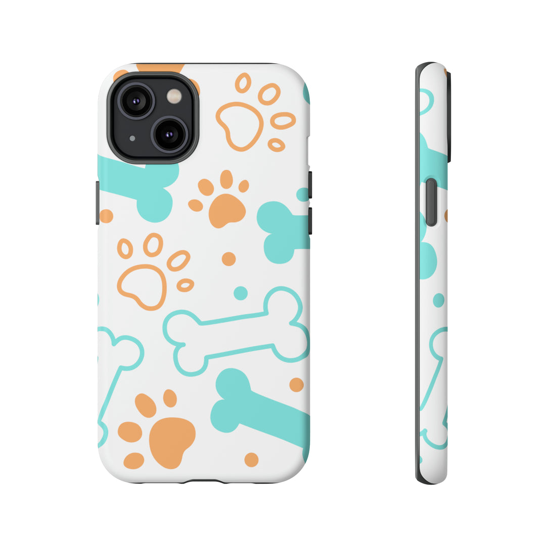 Paws and Bones Tough Phone Case