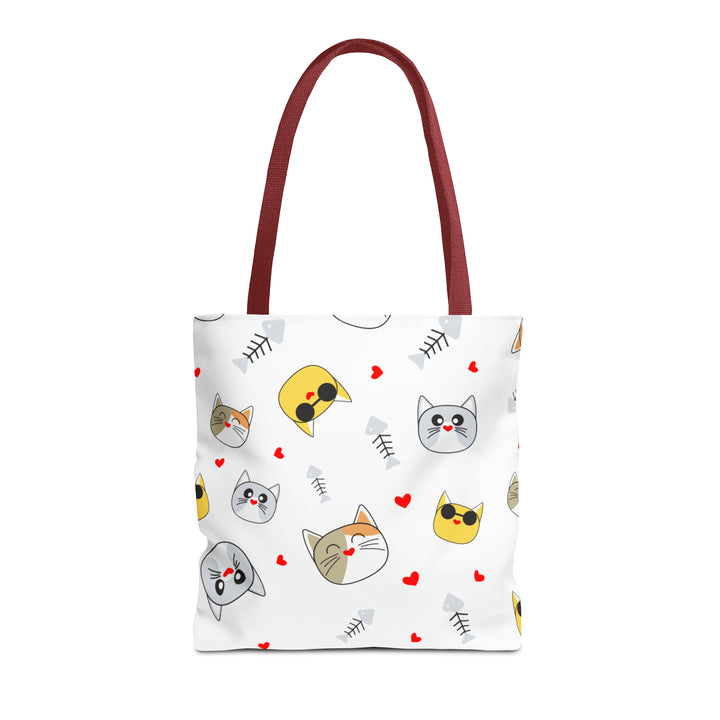 Cat Face Tote Bag (AOP)