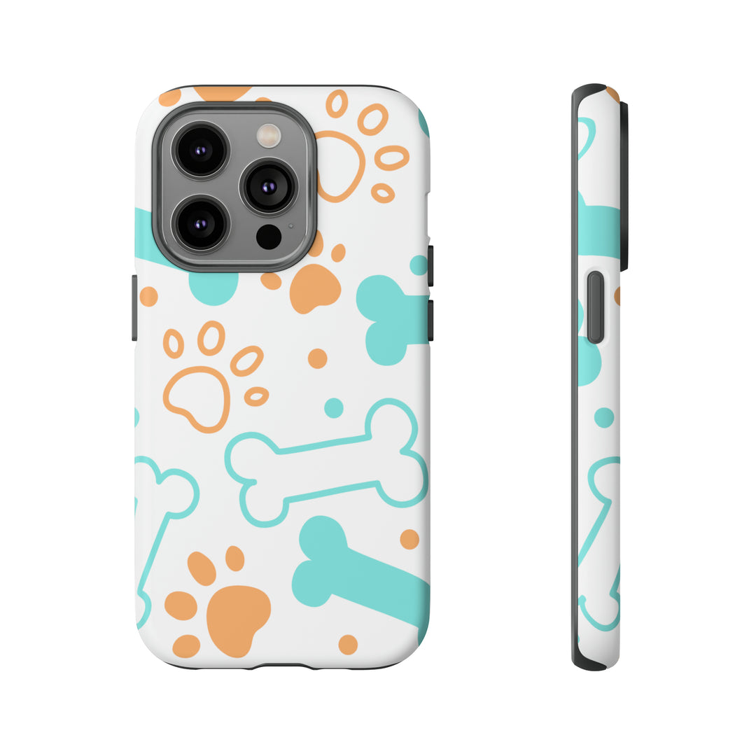 Paws and Bones Tough Phone Case