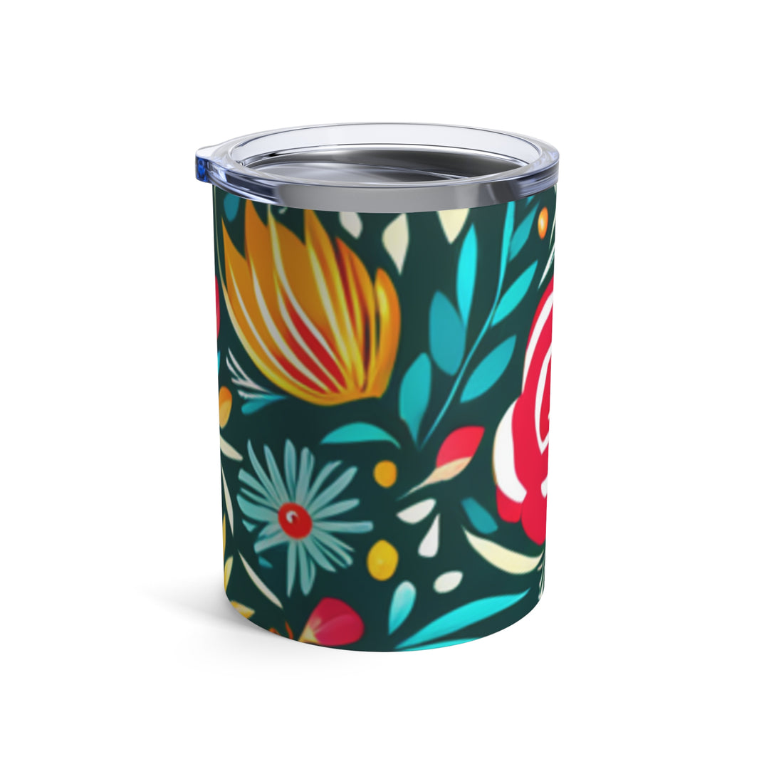 Tropical Floral Tumbler 10oz