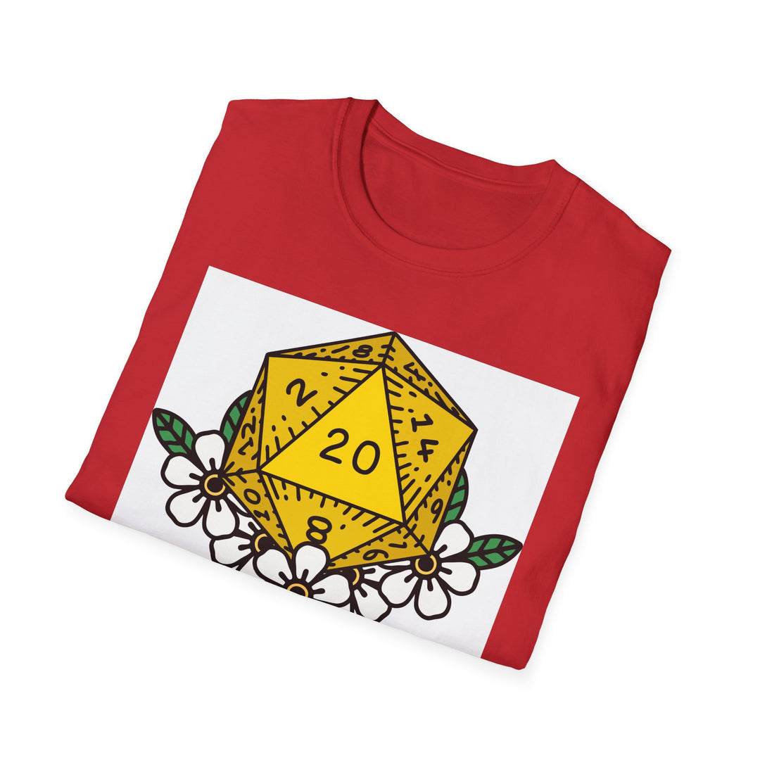 Rolled 20 Crit Unisex Softstyle T-Shirt
