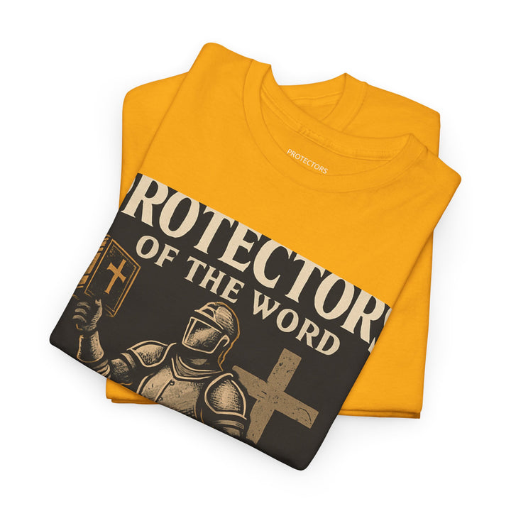 Protectors of the Word Premium Christian T-Shirt — 'Victory' Knight Design with John 14:6 Scripture