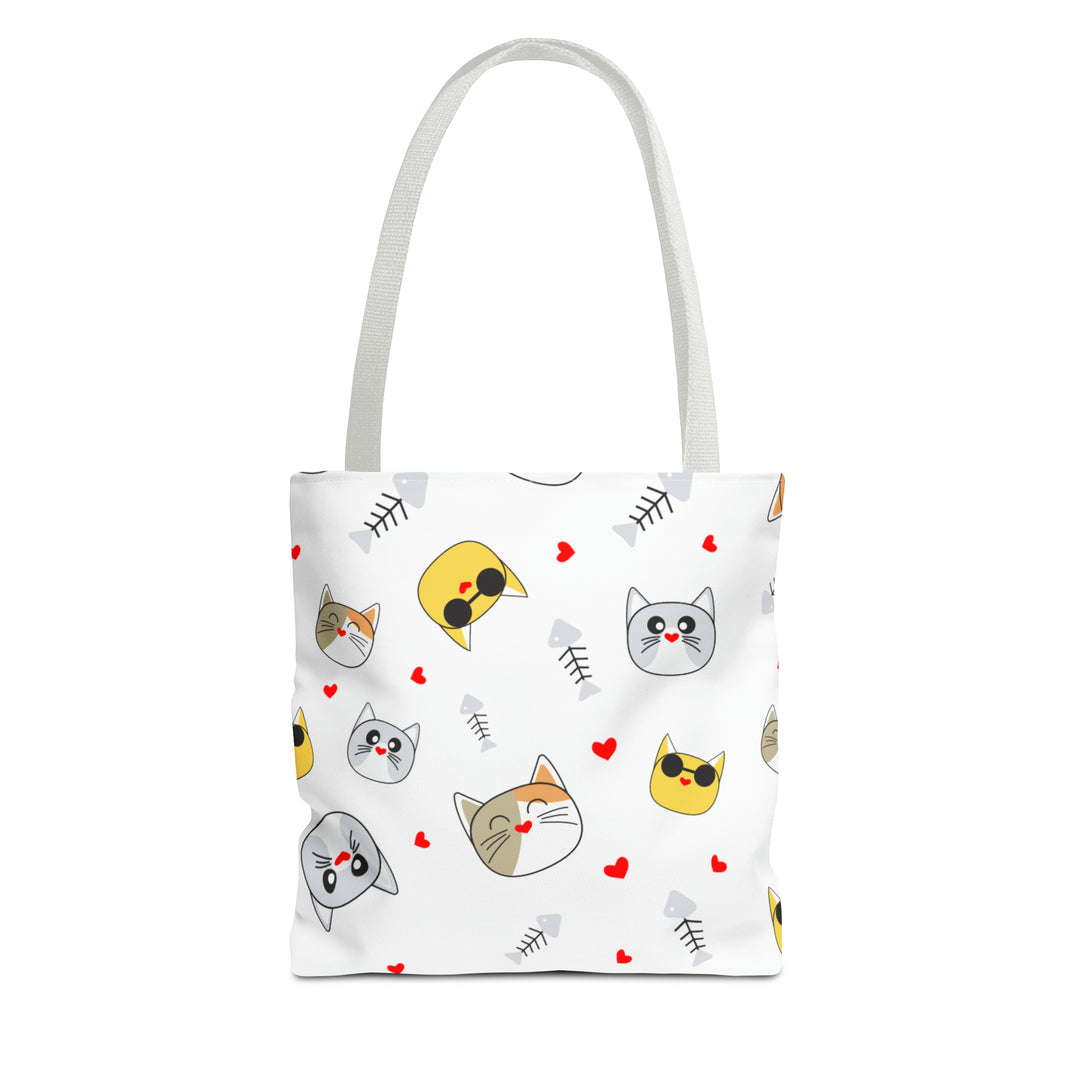 Cat Face Tote Bag (AOP)