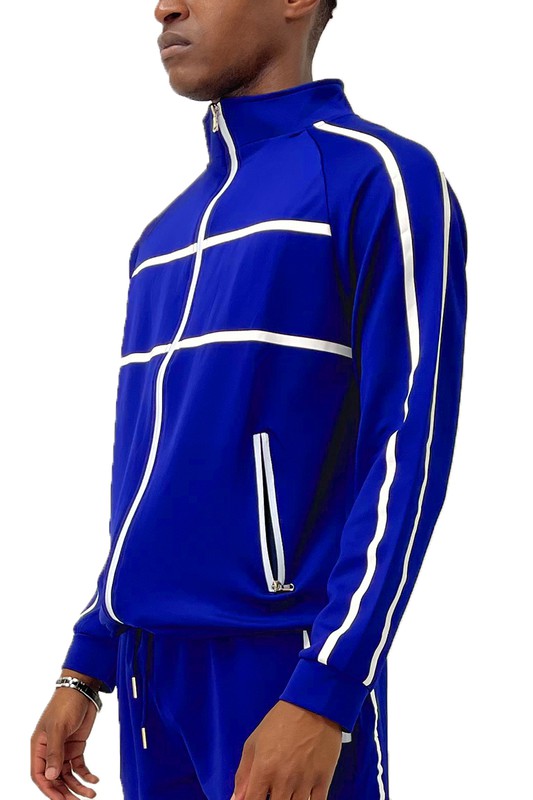 Tape Stripe Track Jacket