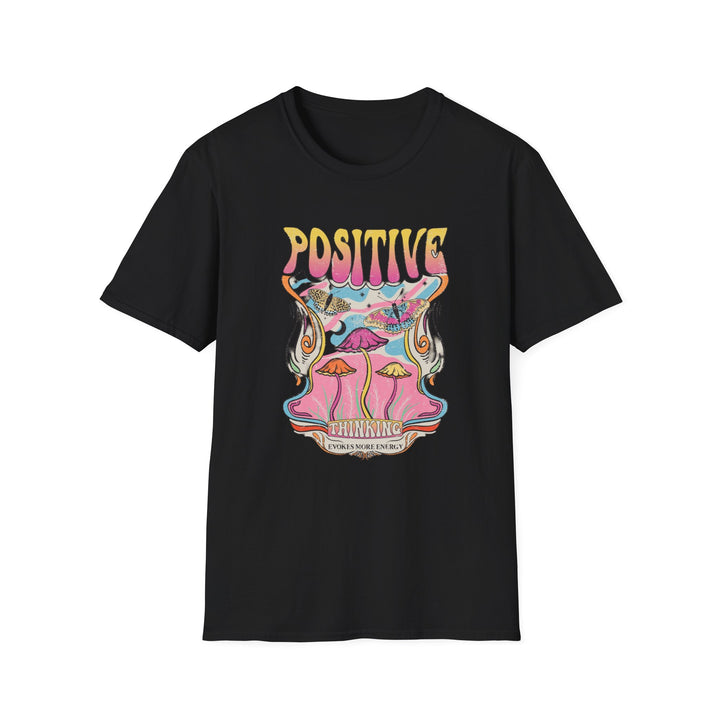 Positive Thinking Evokes More Energy Unisex Softstyle T-Shirt