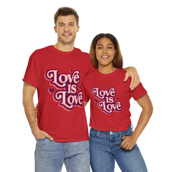 Love is Love Unisex Heavy Cotton Tee