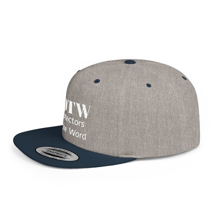 Snapback Hat — POTW 'Protectors of the Word' Logo Flat Bill Cap