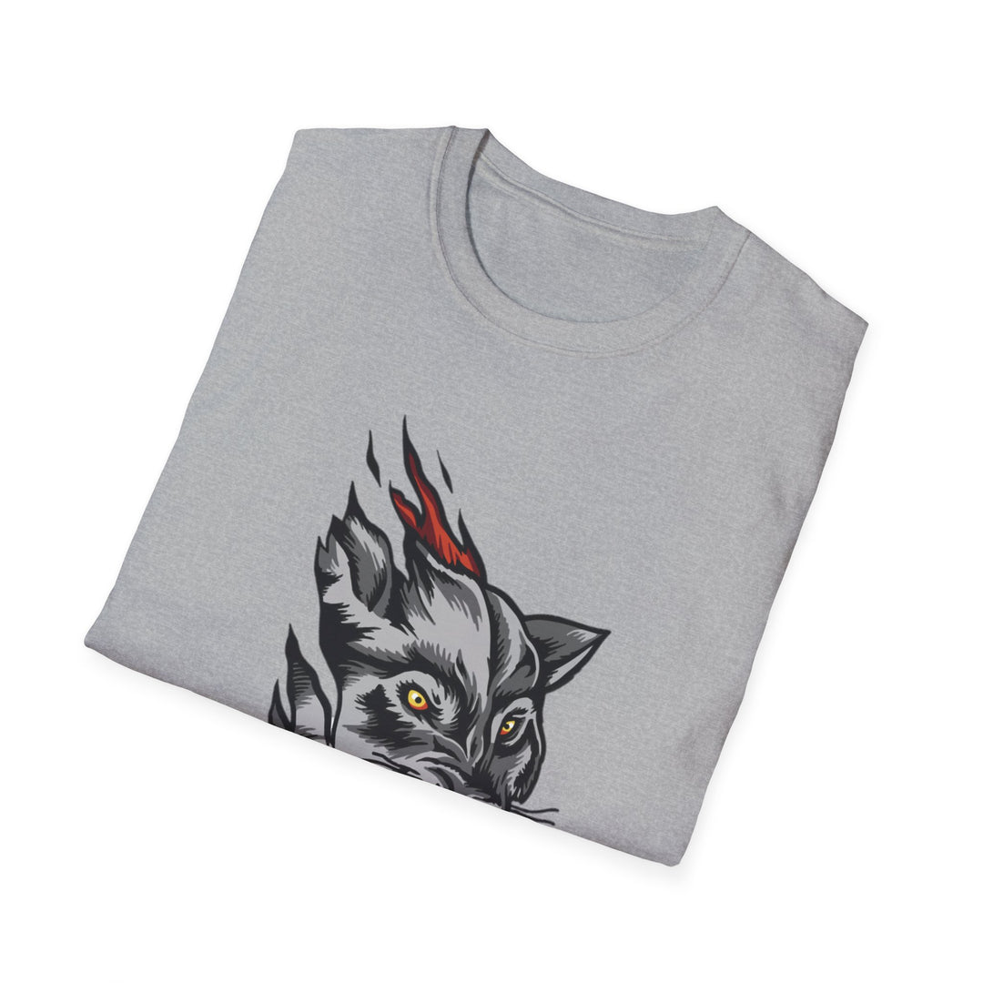 Tough Wolf Unisex Softstyle T-Shirt