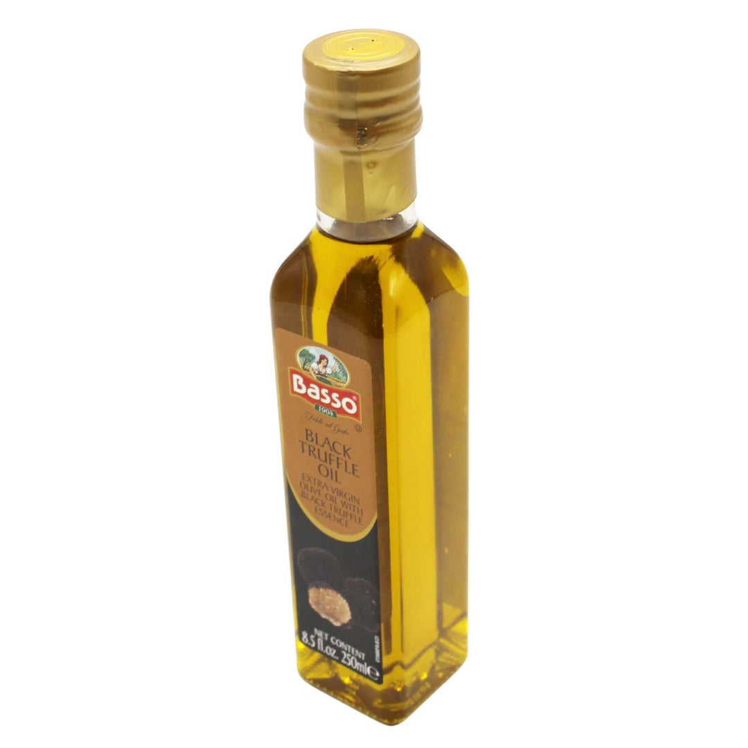 Basso Black Truffle Extra Virgin Olive Oil, 8.5 oz. / (250ml)