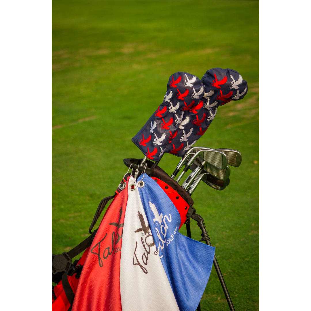 Talon Utility Golf Towels in Bag.