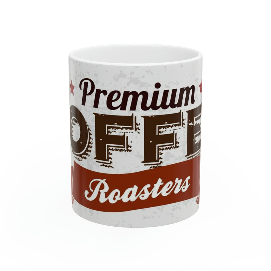 Premium Coffee Roasters Ceramic Mug, 11oz