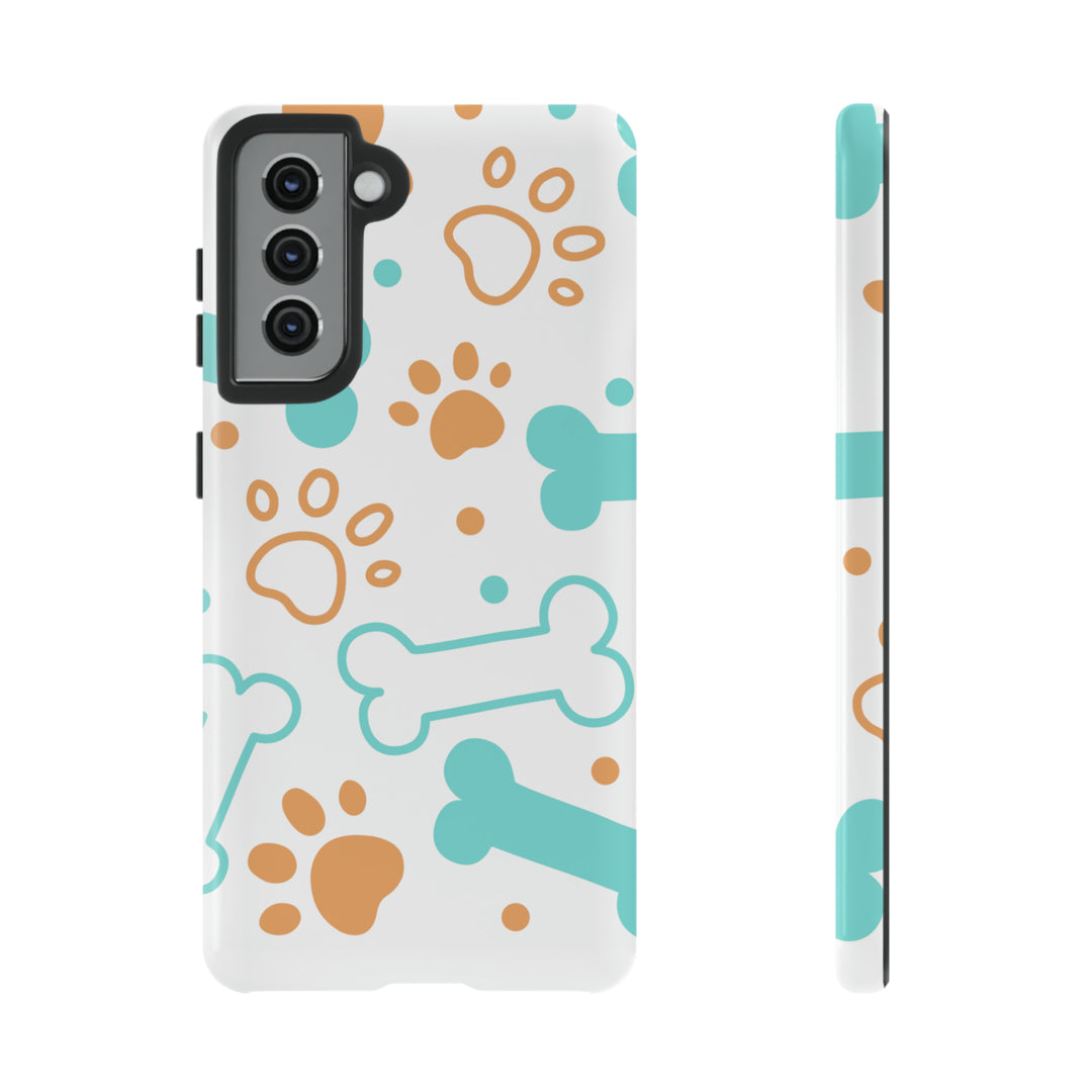 Paws and Bones Tough Phone Case