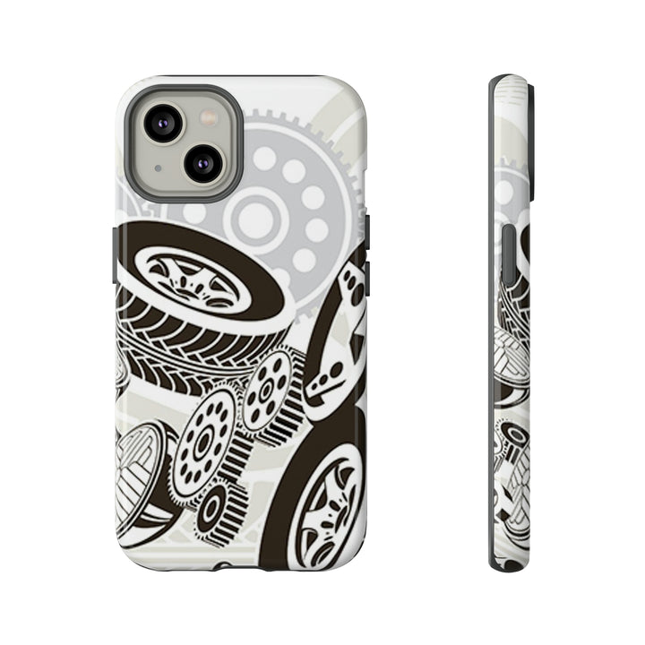 Tires Tough Phone Case