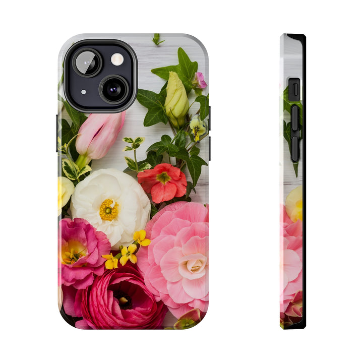 iPhone Flowers Tough Phone Case