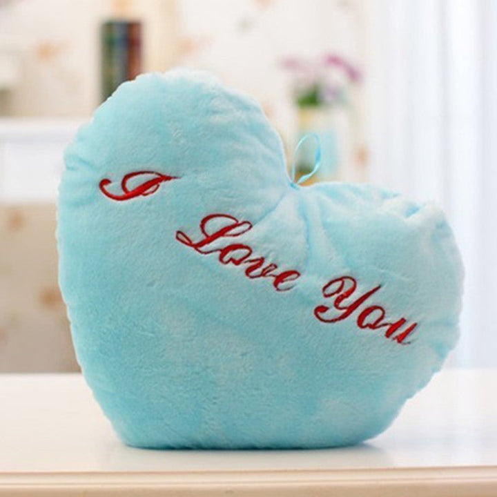LED Star Pillow – Soft Plush Luminous Cushion with Colorful Lights