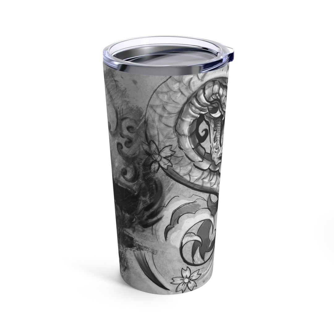 Skull and Snake Tumbler 20oz