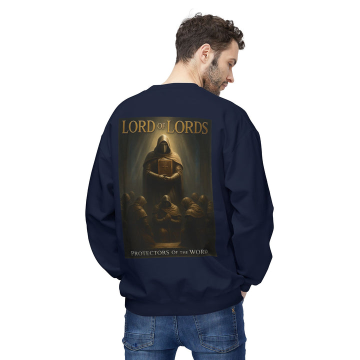Christian Crewneck Sweatshirt - "King of Kings / Lord of Lords" Religious Pullover