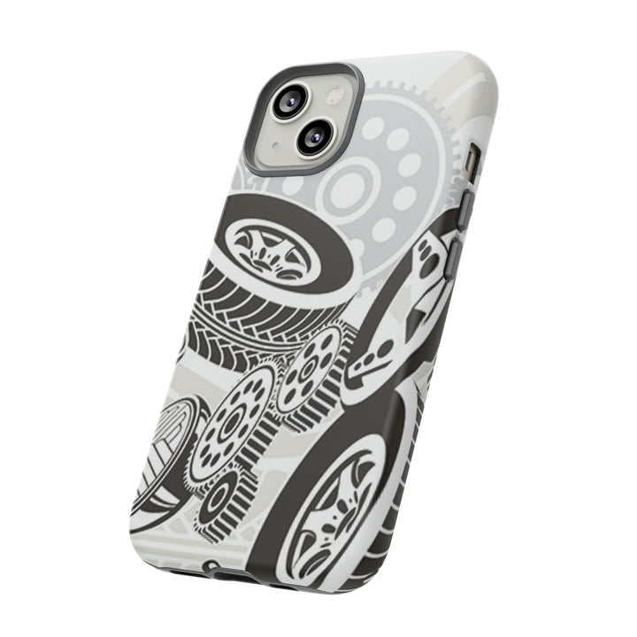 Tires Tough Phone Case