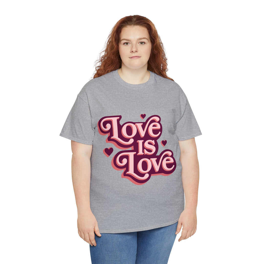 Love is Love Unisex Heavy Cotton Tee