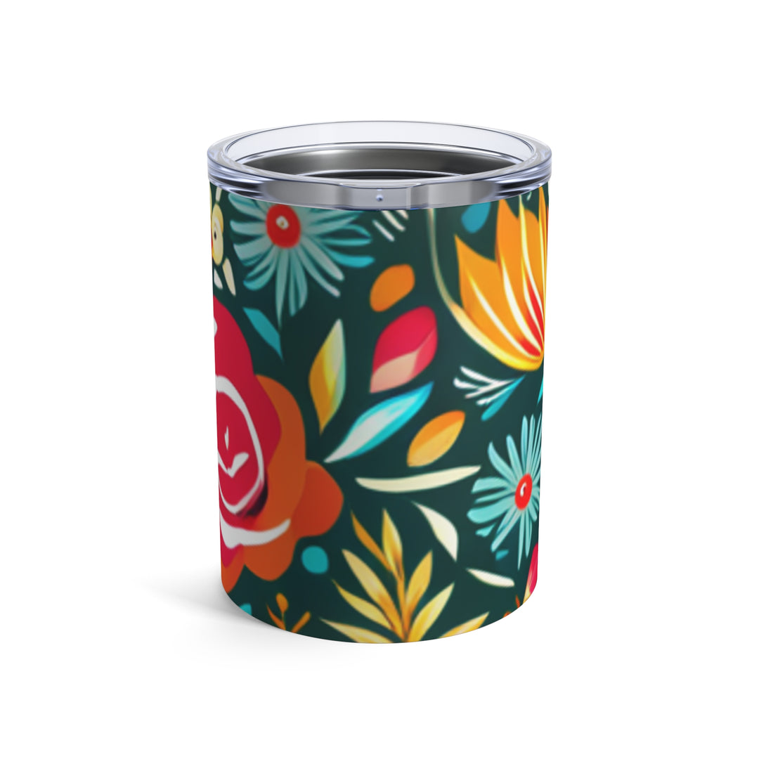 Tropical Floral Tumbler 10oz