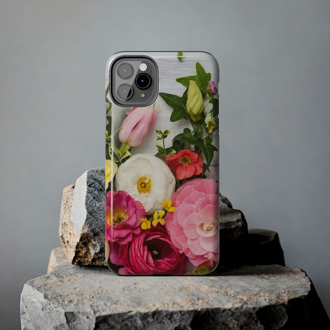 iPhone Flowers Tough Phone Case