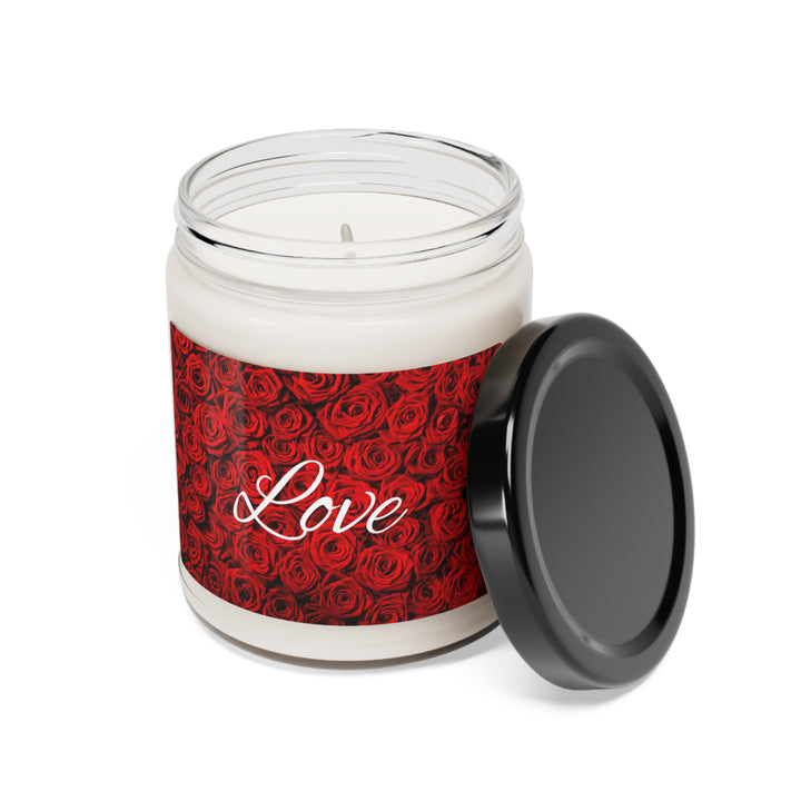 Love Red Roses Scented Soy Candle, 9oz