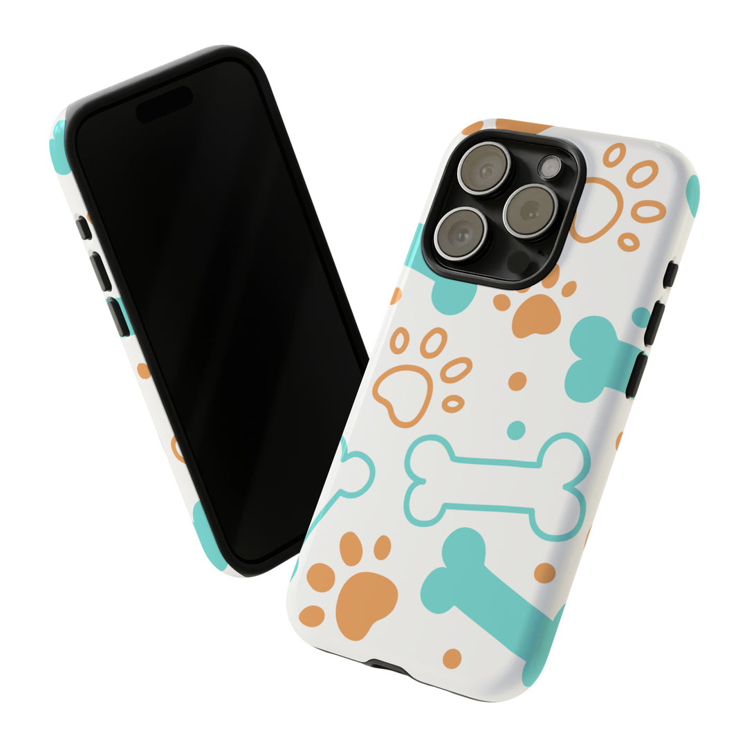 Paws and Bones Tough Phone Case