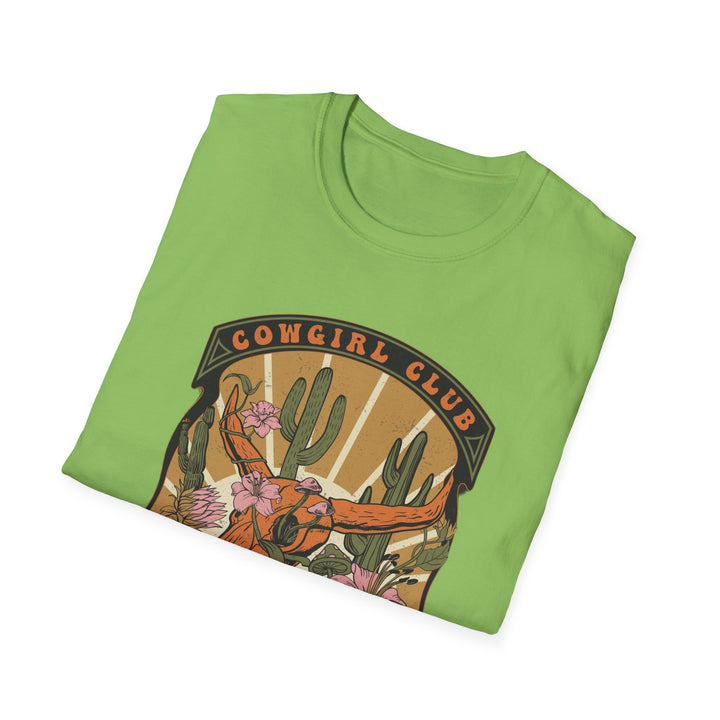 Cowgirl Club Unisex Softstyle T-Shirt